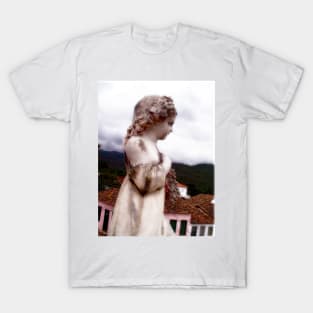 girl standing in time T-Shirt